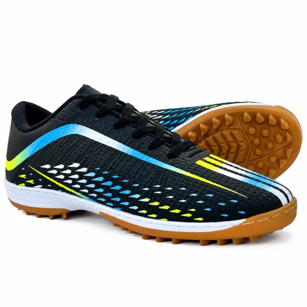 Chuteira Masculina Futebol Society Adulto Infantil Costurada