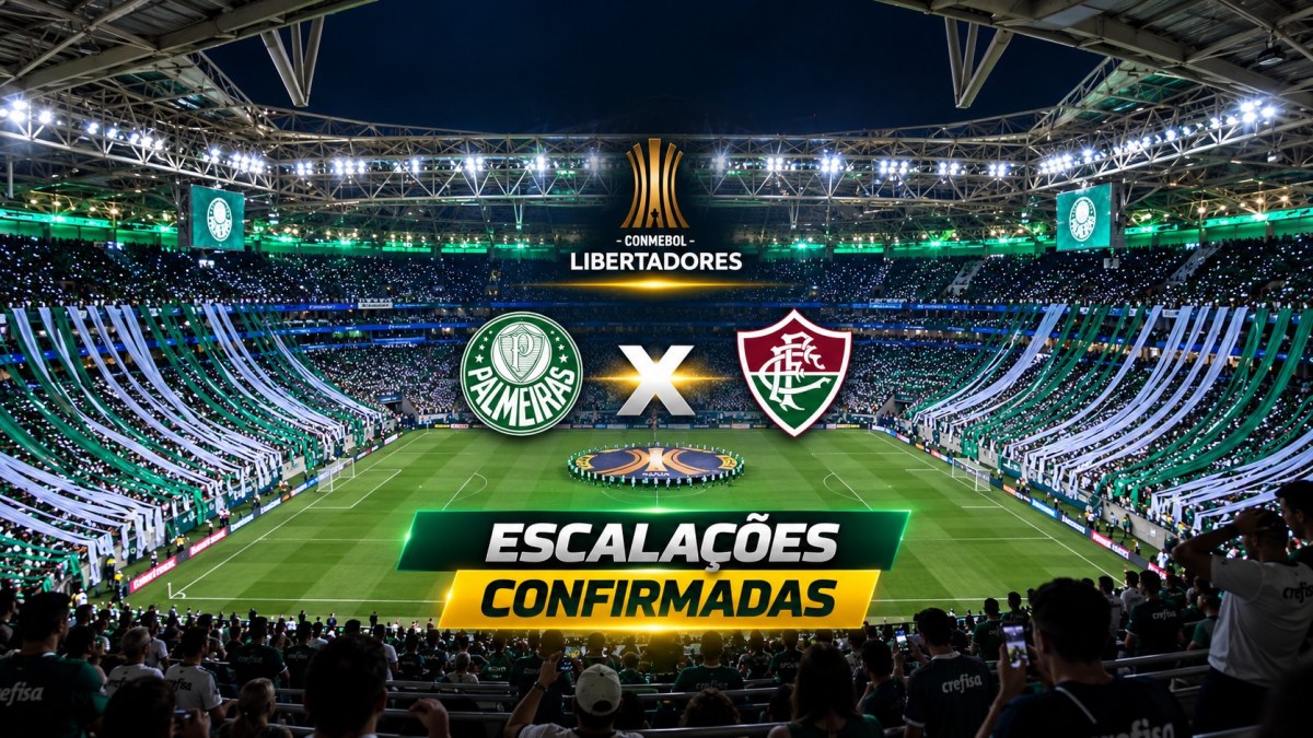 Palmeiras x Fluminense: escalações confirmadas